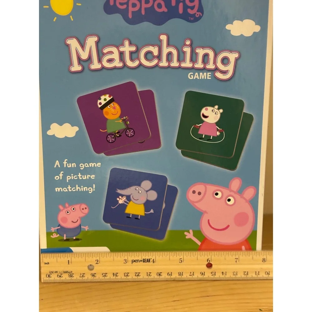 Wonder Forge Peppa Pig Matching Game Preschool Fun Picture‎ Matching Activity